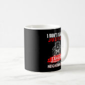 Mug Je ne me contente pas toujours d'être assis et d'é (Devant droit)