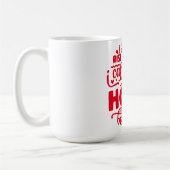 Mug Je ne me lève pas pour briller (Gauche)