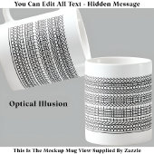 Mug Je ne me sens pas très efficace Message caché 124B