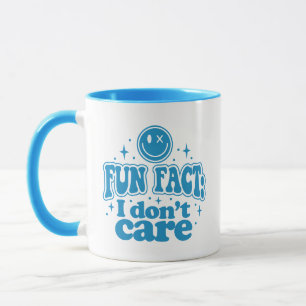 Mug Je ne m'en fiche pas drôle
