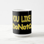 Mug "Je Ne M'En Soucie Pas" Mignonne Conception D'Expr (Centre)