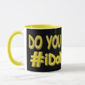 Mug "Je Ne M'En Soucie Pas" Mignonne Conception D'Expr (Gauche)