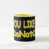 Mug "Je Ne M'En Soucie Pas" Mignonne Conception D'Expr (Centre)