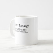 Mug Je ne mens PAS ! (Devant gauche)