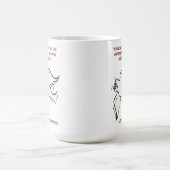 Mug Je ne mourrai pas mais vivrai Psaumes 118 (Centre)