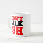 Mug Je ne parle pas ISH (Devant gauche)