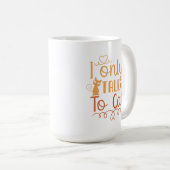 Mug Je ne parle qu'au chat (Devant droit)