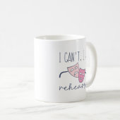 Mug Je ne peux pas avoir de répétition (Devant droit)