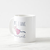 Mug Je ne peux pas avoir de répétition (Devant gauche)