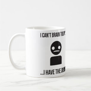 Mug Je ne peux pas Cerner aujourd'hui... J'Ai La Bête