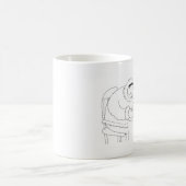 Mug Je ne peux pas croire sa pas graisse de baleine (Centre)