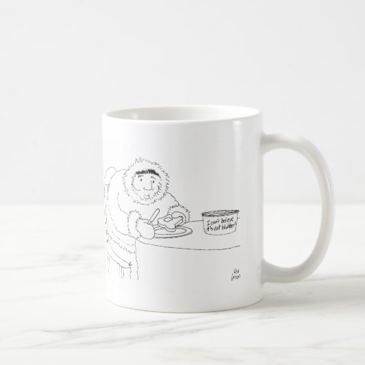 Mug Je ne peux pas croire sa pas graisse de baleine (Droite)