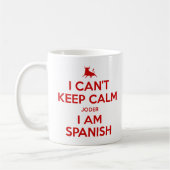 Mug Je ne peux pas garder le calme (Gauche)