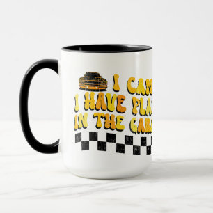 Mug Je ne peux pas, j'ai des projets dans le garage Mé