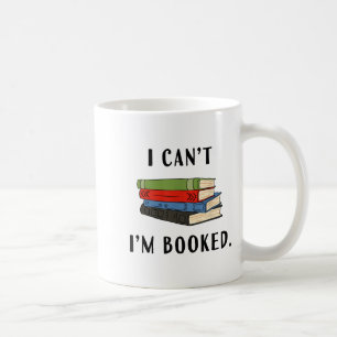 Mug Je ne peux pas, je suis pris, Club de lecture de l