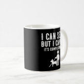 Mug Je Ne Peux Pas La Cécité La Perte De Vision Et Les (Devant droit)