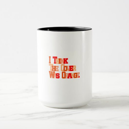 Mug Je ne peux pas me souvenir du titre, mais... (Centre)