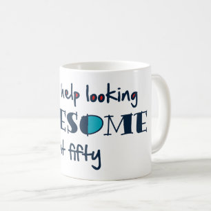 Mug Je ne peux pas m'empêcher d'avoir l'air génial à 5