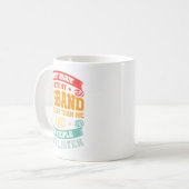 Mug Je ne peux pas parler avec mon mari Il est plus âg (Devant gauche)