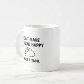 Mug Je ne peux pas rendre tout le monde heureux Je ne (Devant gauche)