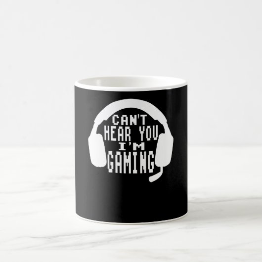 Mug Je Ne Peux Pas T'Entendre Que Je Joue (Centre)
