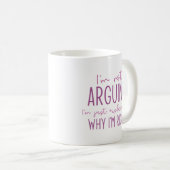 Mug Je ne plaide pas (Devant droit)