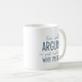 Mug Je ne plaide pas (Devant droit)