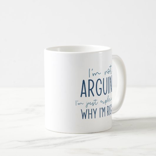 Mug Je ne plaide pas (Devant droit)