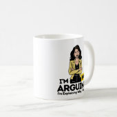 Mug "Je ne plaide pas, j'explique pourquoi j'ai raison (Devant droit)