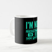 Mug Je Ne Procrastine Pas Les Quêtes Side (Devant gauche)