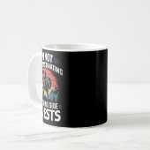 Mug Je ne procrastine pas Quêtes secondaires drôles Jo (Devant gauche)