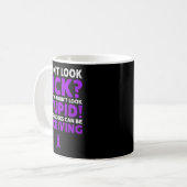 Mug Je ne regarde pas Sick Funny Cf Cystic Fibrosis Aw (Devant gauche)