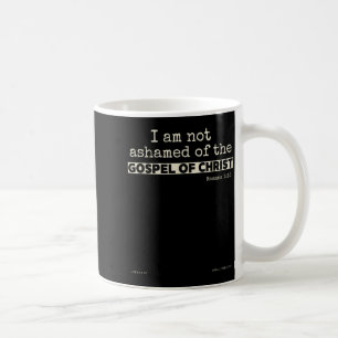 Mug Je ne rougis pas de l'Évangile du Christ