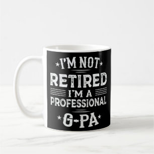 Mug Je ne suis pas à la retraite Je suis un grand-père