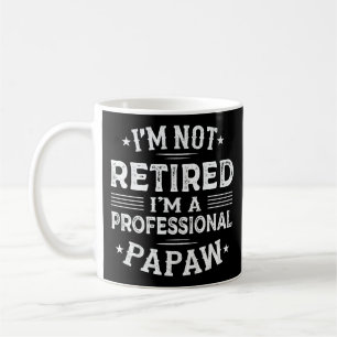 Mug Je ne suis pas à la retraite Je suis un grand-père