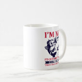 Mug Je ne suis pas anti-social, je préfère simplement (Devant droit)