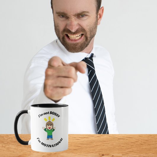 Mug Je ne suis pas autoritaire