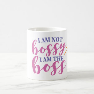 Mug Je ne suis pas autoritaire je suis le patron