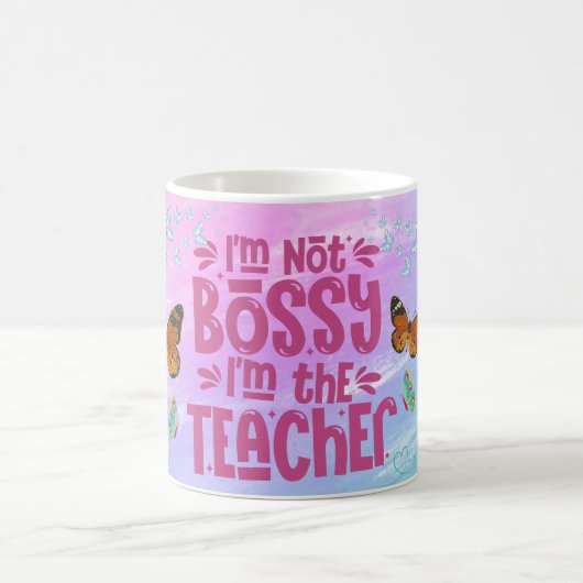 Mug Je ne suis pas autoritaire, je suis l'enseignant (Centre)