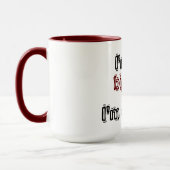 Mug Je ne suis pas bipolaire - je suis un MOM ! (Gauche)