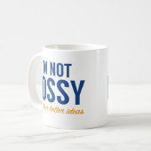 Mug Je ne suis pas Bossy (Devant gauche)