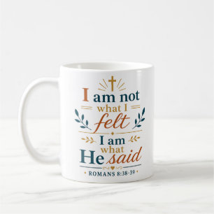 Mug Je ne suis pas ce que j'ai ressenti. Je suis ce qu