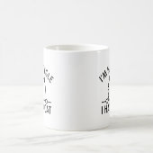 Mug Je ne suis pas célibataire j'ai un chat (Centre)