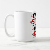 Mug Je ne suis pas célibataire, j'ai un chien (Gauche)