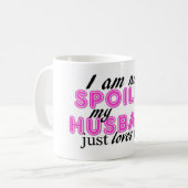 Mug Je ne suis pas corrompu, mon mari m'aime juste ! (Devant gauche)