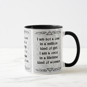 Mug Je ne suis pas du genre - Citation positive