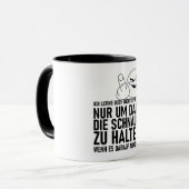 MUG JE NE SUIS PAS EN TRAIN D'APPRENDRE À PARLER (Devant gauche)