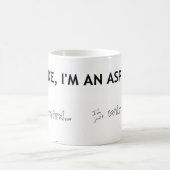 Mug Je ne suis pas étrange, je suis juste câblé (Centre)