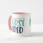 Mug Je Ne Suis Pas Fatigué Régulièrement Je Suis Fatig (Devant gauche)