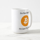 Mug Je ne suis pas fauché Je suis juste pré-riche (Devant droit)